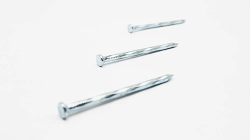 Twilled concrete nail